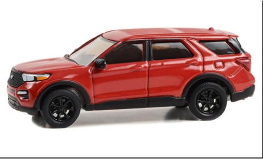 Diecast model cars Ford Explorer ST red 2023 1/64 Greenlight