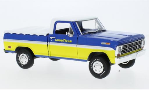 Diecast model cars Ford F-100 Pickup 00 Goodyear 1969 1/24 Greenlight