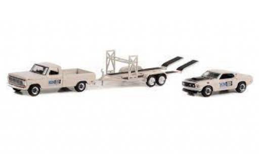 Diecast model cars Ford F-100 Pickup 00 Pete Peterson 1969 1/64 Greenlight