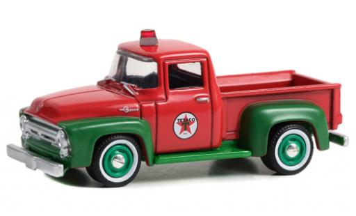 Diecast model cars Ford F-100 Pickup 00 Pick Up Texaco 1954 1/64 Greenlight
