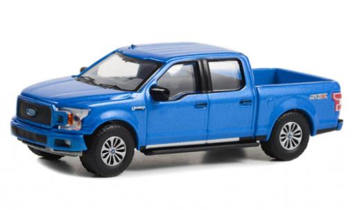 Diecast model cars Ford F-150 Pickup 50 XL blue 2020 1/64 Greenlight