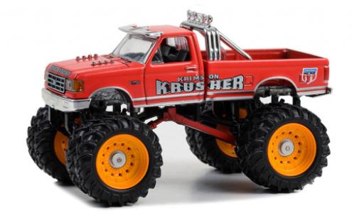 Diecast model cars Ford F-250 Pickup Krimson Krusher 1989 1/64 Greenlight