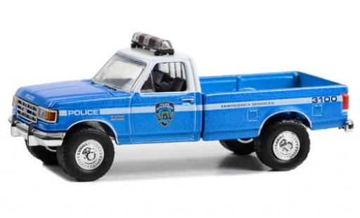 Diecast model cars Ford F-250 Pickup NYPD - Nouveau York City Police Departement 1991 1/64 Greenlight