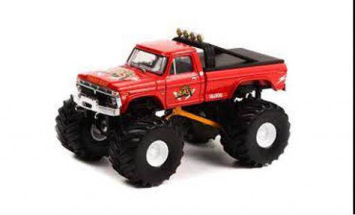 Diecast model cars Ford F-250 Pickup Thunder Beast 1976 1/64 Greenlight
