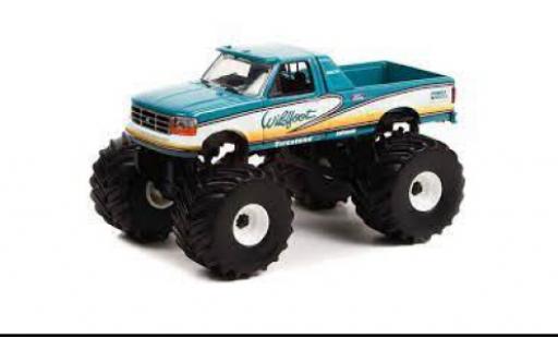 Diecast model cars Ford F-250 Pickup Wildfoot 1993 1/64 Greenlight