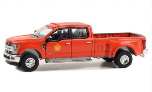 Diecast model cars Ford F-350 Lariat Dually S huile 2019 1/64 Greenlight