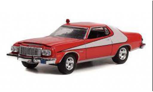 Diecast model cars Ford Gran Torino Starsky and Hutch red/white & 1976 1/64 Greenlight