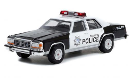 Diecast model cars Ford LTD Crown Victoria Fargo (TV Serie) 1986 1/64 Greenlight