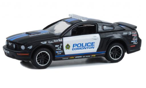 Diecast model cars Ford Mustang GT Blue Line Racing 2009 1/64 Greenlight