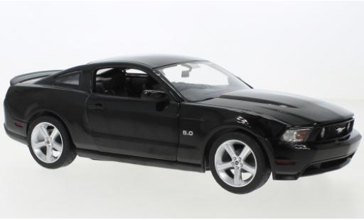 Diecast model cars Ford Mustang GT black conduire 2011 1/18 Greenlight