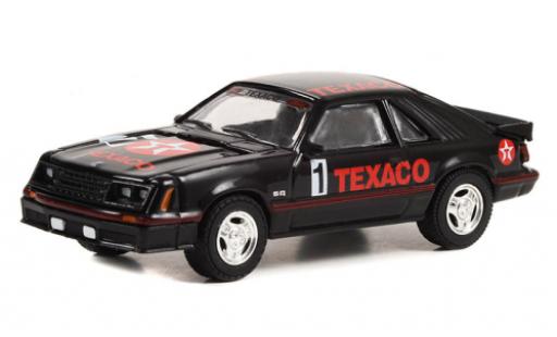 Diecast model cars Ford Mustang GT Texaco 1982 1/64 Greenlight