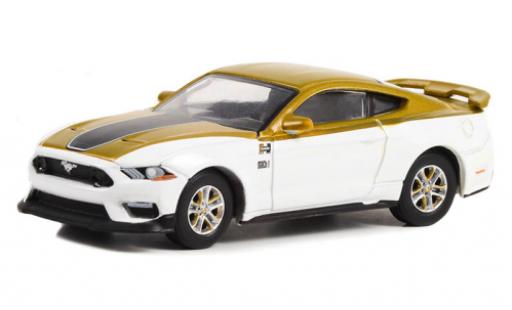 Diecast model cars Ford Mustang Mach 1 Hurst Performance 2021 1/64 Greenlight