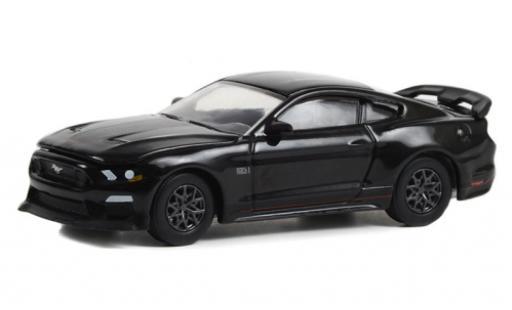 Diecast model cars Ford Mustang Mach 1 black 2022 1/64 Greenlight
