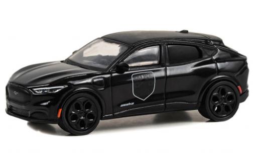Diecast model cars Ford Mustang GT Mach E black 2023 1/64 Greenlight