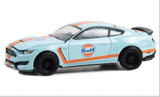 Diecast model cars Ford Mustang Shelby GT350 Ford Mustang Gulf 2020 1/64 Greenlight