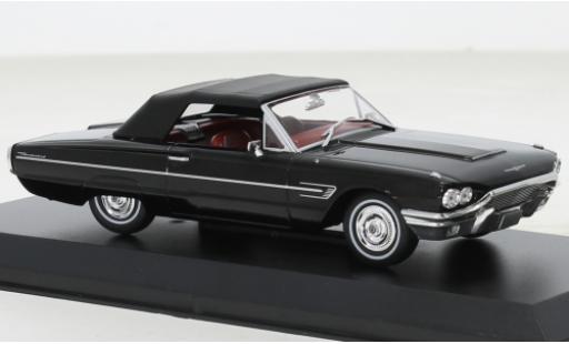 Diecast model cars Ford Thunderbird Flair Bird Convertible black 1966 1/43 Greenlight