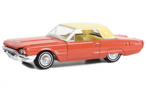 Diecast model cars Ford Thunderbird Flair Bird Special Landau metallise brown/beige AEG 1965 1/64 Greenlight