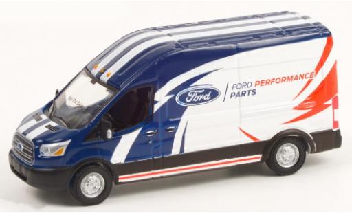 Diecast model cars Ford Transit Kastenwagen LWB HD Performance Parts 2019 1/64 Greenlight