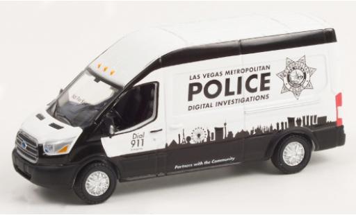 Diecast model cars Ford Transit Kastenwagen LWB HD Las Vegas Metropolitan Police 2019 1/64 Greenlight