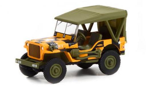 Diecast model cars Jeep Willys Militaire MB US Army 1943 1/64 Greenlight