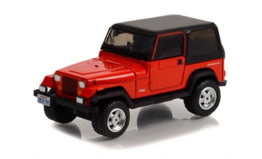 Diecast model cars Jeep Wrangler Base red Beverly Hills 90210 1994 1/64 Greenlight