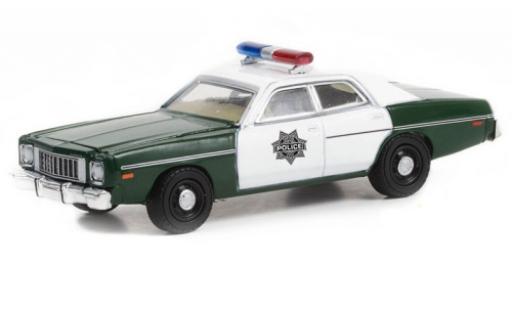 Diecast model cars Plymouth Fury Base Capitol City Police 1975 1/18 Greenlight