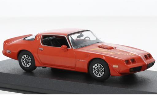 Diecast model cars Pontiac Firebird 1979 Trans Am red 1/43 Greenlight