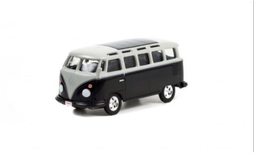 Diecast model cars Volkswagen T1 B Custom Bus grey/black 1962 1/64 Greenlight