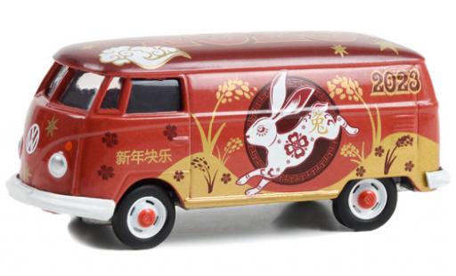 Diecast model cars Volkswagen T1 Base Van 2023 - Year Of The Rabbit 1/64 Greenlight