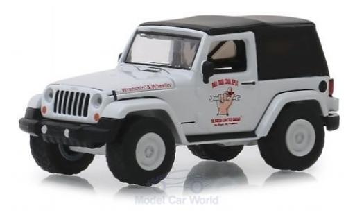 Diecast model cars Jeep Wrangler Base Busted Knuckle 2012 1/64 Greenlight