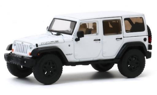 Diecast model cars Jeep Wrangler Limited Unlimited MOAB white 2013 1/43 Greenlight