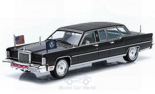 Diecast model cars Lincoln Continental Reagan Car black Ronald 1972 1/43 Greenlight