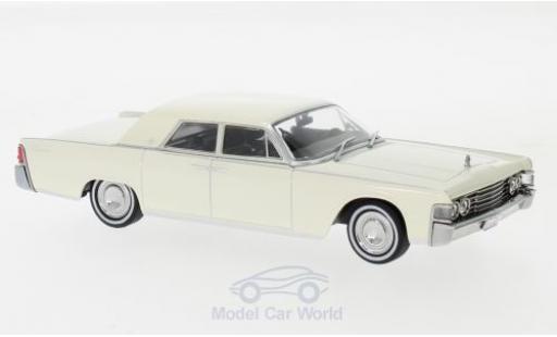 Diecast model cars Lincoln Continental 1965 white 1/43 Greenlight