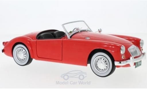 Diecast model cars MG A Base 1600 Roadster MKI red Elvis Presley Film Blue Hawaii 1959 1/18 Greenlight