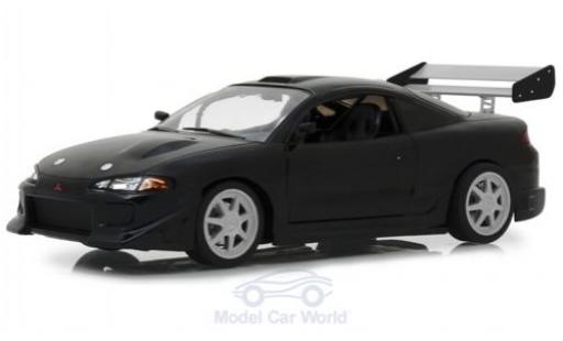 Diecast model cars Mitsubishi Eclipse Base black 1995 1/18 Greenlight