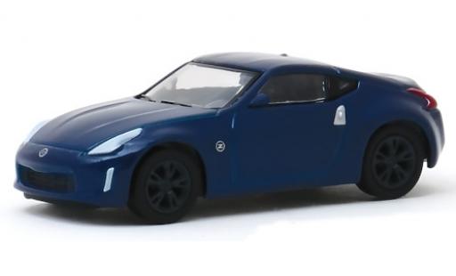 Diecast model cars Nissan 370Z Base Coupe metallic blue 2020 1/64 Greenlight