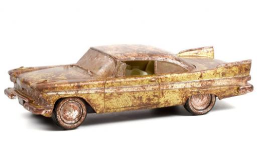 Diecast model cars Plymouth Belvedere 1957 gold 1/24 Greenlight