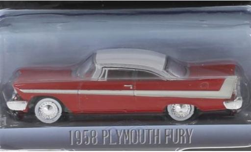 Diecast model cars Plymouth Fury Christine red/white 1958 1/43 Greenlight