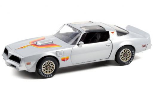 Diecast model cars Pontiac Firebird 1977 Fire Am by VSE grey/Dekor 1/18 Greenlight