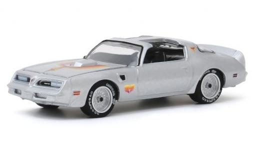 Diecast model cars Pontiac Firebird 1979 TA grey/Dekor Fire Am 1/64 Greenlight