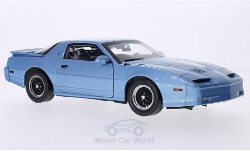 Diecast model cars Pontiac Firebird GTA Trans Am metallic blue/Dekor 1989 1/18 Greenlight