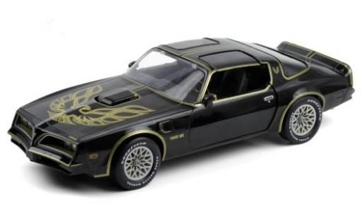 Diecast model cars Pontiac Firebird 1977 Trans AM black/Dekor 1/18 Greenlight