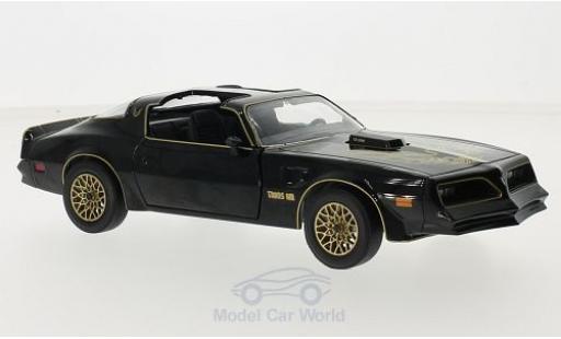 Diecast model cars Pontiac Trans Am 1977 black/gold Smokey and the Bandit I 1/24 Greenlight
