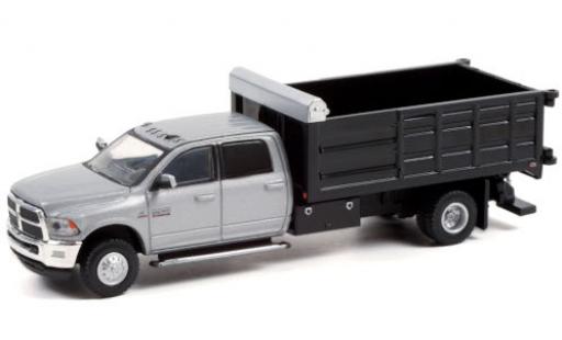 Diecast model cars RAM 3 Dually 500 Landscaper Dump Truck grey 2018 1/64 Greenlight
