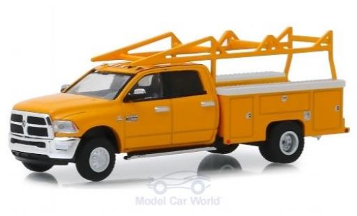 Diecast model cars RAM 3 Laramie 500 yellow 2018 1/64 Greenlight