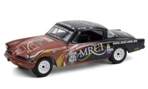 Diecast model cars Studebaker Champion Carrera Panamericana No.113 MRCI Mexico 1953 L.Velazquez 1/64 Greenlight