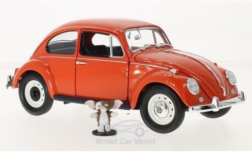 Diecast model cars Volkswagen Beetle Base orange Gremlins 1967 with Figur without Vitrine 1/18 Greenlight
