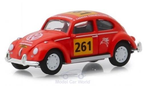 Diecast model cars Volkswagen Beetle Base orange No.261 La Carrera Panamericana 1954 1/64 Greenlight