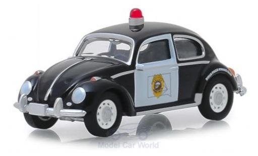 Diecast model cars Volkswagen Beetle Base black/white Sioux Falls Police 1/64 Greenlight