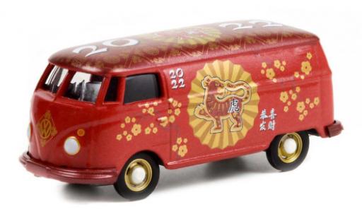 Diecast model cars Volkswagen T1 Base Van Year Of The Tiger 2022 1/64 Greenlight